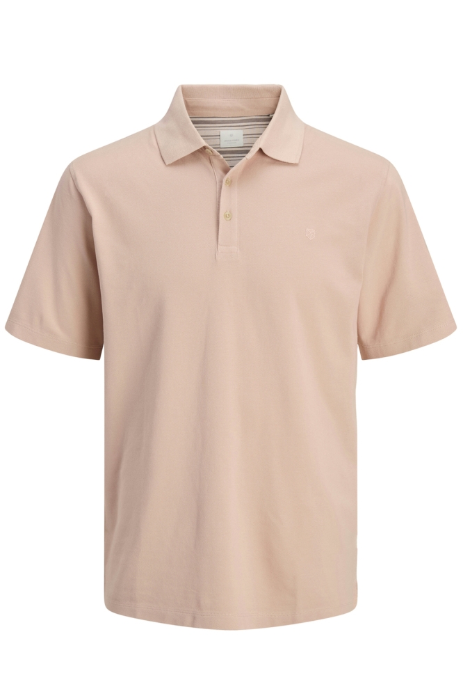 JPRBLUWILLIAM WASH SS POLO SN 12257315 ROSE DUST